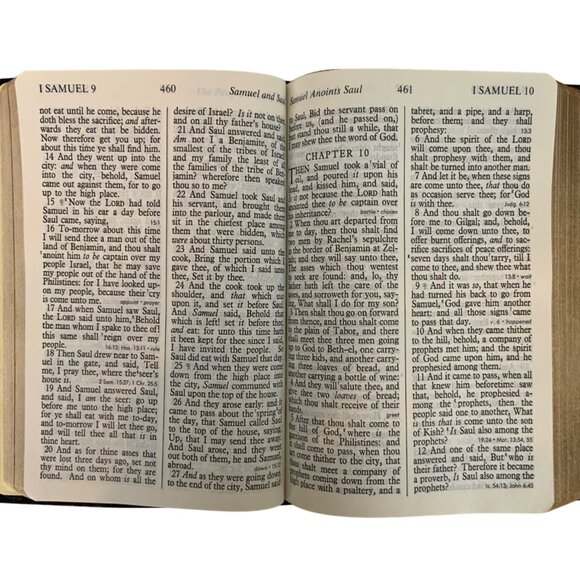King James Version Holy Bible Giant Print Reference Edition Regency 1976 - Picture 7 of 12